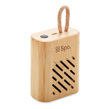 3W Bamboo Wireless Speaker