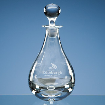 0.75ltr Handmade Teardrop Wine Decanter