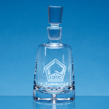 0.95ltr Handmade Bubble Base Holding Company Decanter