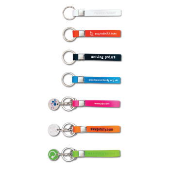 Silicone Loop Keyrings