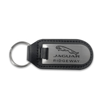 Leather Fob Printed Keyring