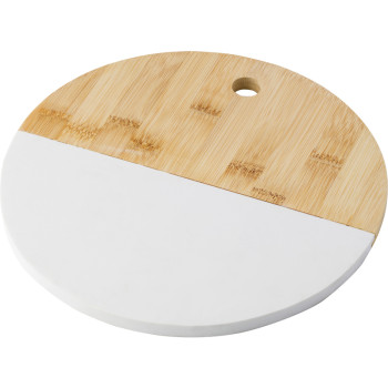 Bamboo & Stone Serving Board