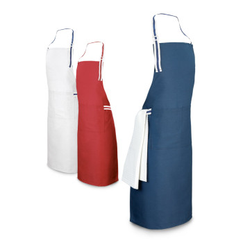 Apron In Cotton And Polyester