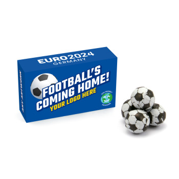 Eco Maxi Box Chocolate Footballs