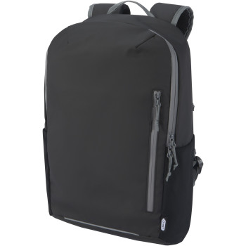 Aqua 15" GRS Recycled Water Resistant Laptop Backpack 21L