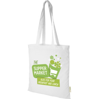 Orissa 140 g/m² Gots Organic Cotton Tote Bag 7L