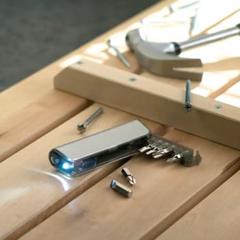 Multitool Holder & LED Torch