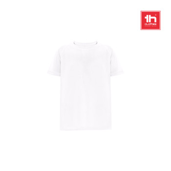 Move Kid's Technical Short-Sleeved Polyester T-Shirt White