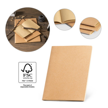 Alcott Kraft Paper A4 Notepad 250 g/m²