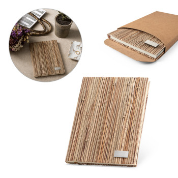 Neruda Natural Straw Fibre A5 Notepad