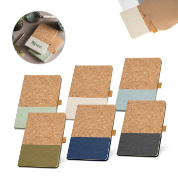 Klee Cork & Linen A5 Notebook