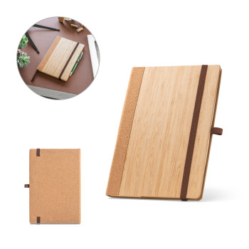 Orwell Bamboo & Cork A5 Notebook