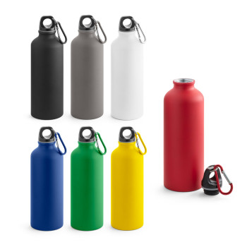 Collina Aluminium Bottle With Carabiner 550ml