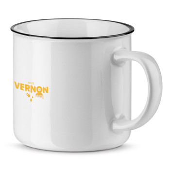 Vernon White Ceramic Mug 360ml