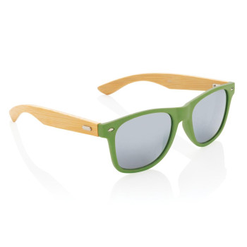 Bamboo And RCS Recycled Plastic Sunglasses