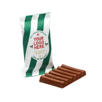 6 Baton Bar Milk Chocolate 41% Cocoa