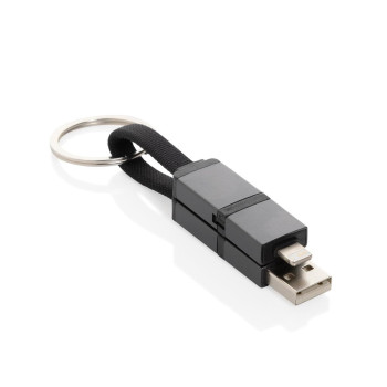 Terra Recycled Aluminum 4 in 1 Fast Charging Cable 60W