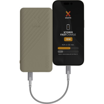 Xtorm XG210 Go2 Fast Charge Power Bank 15W 10.000mAh