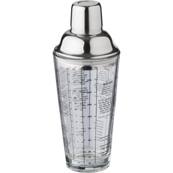 Glass Cocktail Shaker 400ml