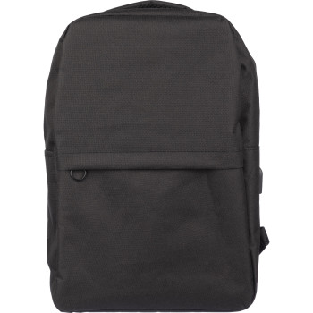 RPET Backpack With USB Port