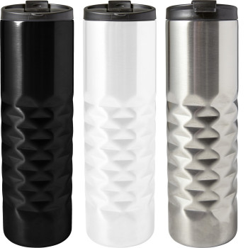 Stainless steel double walled thermos mug 460ml