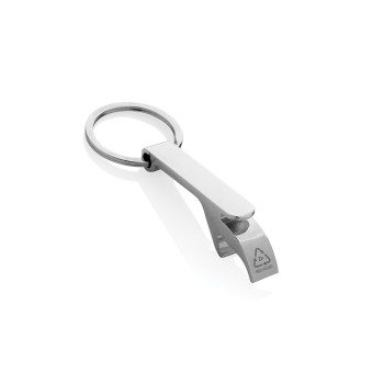 RCS Recycled Zinc Alloy Bottle Opener Keychain