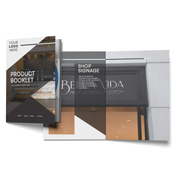 Half Fold Corporate Leaflet/Flyer Gloss Outer Cover 250gsm (Including Design)