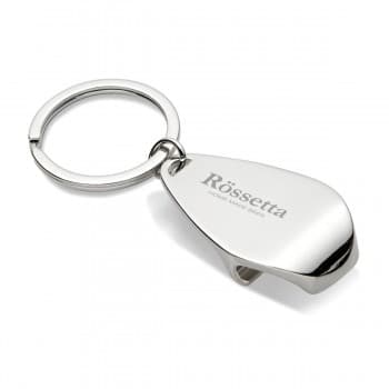 Metal Bottle Opener Keyring