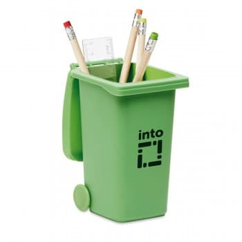 Wheelie bin pen holder