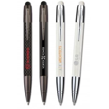 Monza-Touch Black Stylus Ballpen by Inovo Design