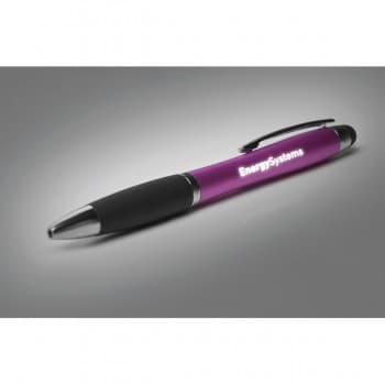 Twist ball pen with light