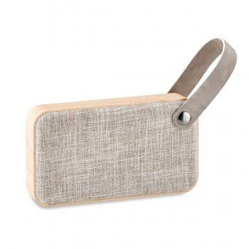 Bluetooth speaker w MDF fabri