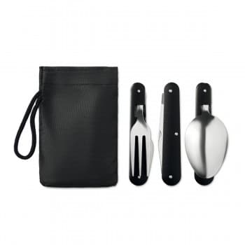 3-Piece Camping Utensils Set