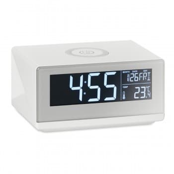 LED Clock & Wireless Charger 5W