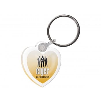 Bespoke acrylic keyring