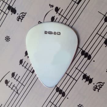 Sterling Silver Plectrum