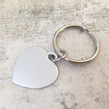 Classic Heart Keyring