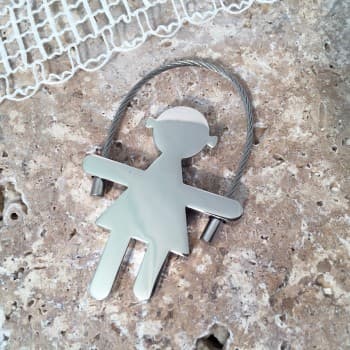 Girl Cable Keyring