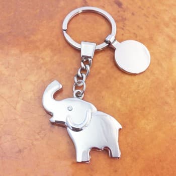 Elephant Keyring