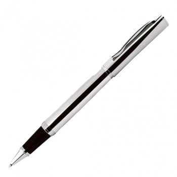 Facet Ballpoint Pen - Chrome - in Chrome Box