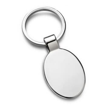 Oval Keyring with Loop Fitting