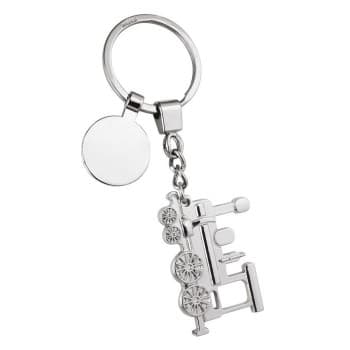 Locomotive Train Keyring