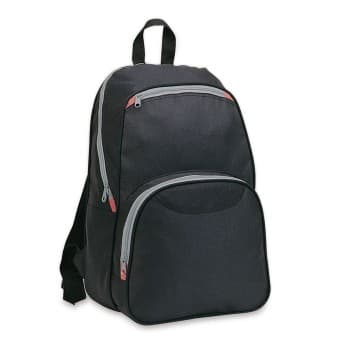 Backpack with outside pockets