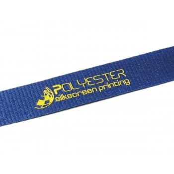 20mm Flat Polyester Lanyard