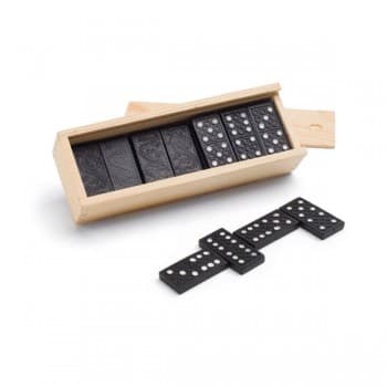 Dominoes Game In Wooden Box