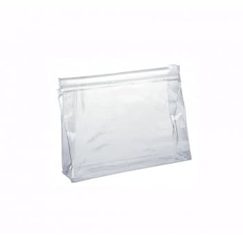 Clear EVA Slide Zippered Oblong Bag