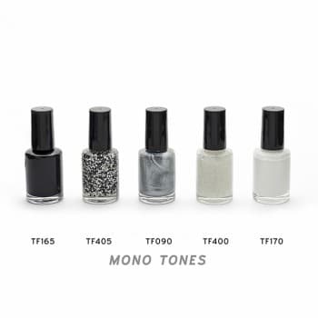 Black or White Nail Polish in a Bottle, 10ml