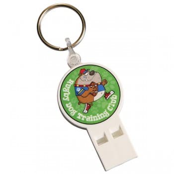 Whistle Keyring