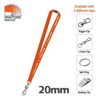 5 DAY EXPRESS - 20mm Lanyard - 1 Side