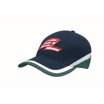 Brushed Heavy Cotton Tri-Coloured Cap